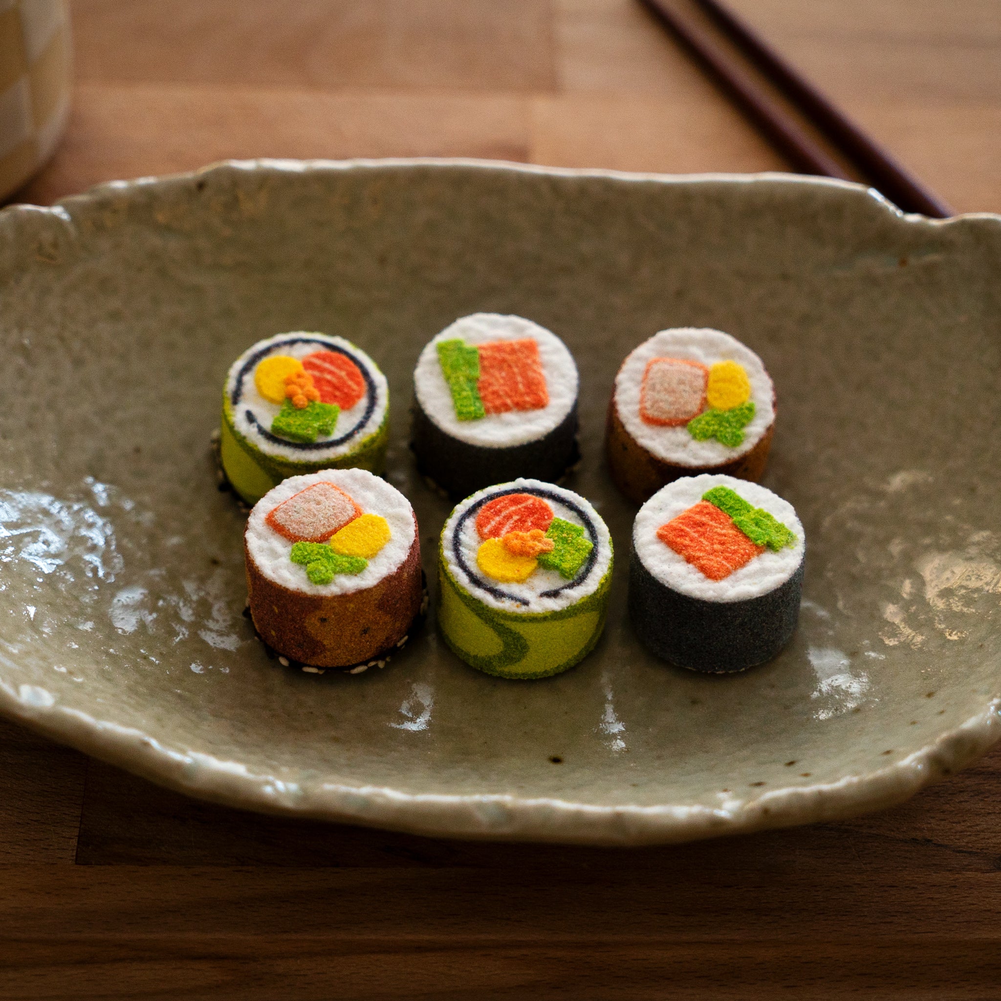 Plateau de sushi en bonbon – Magic Candy