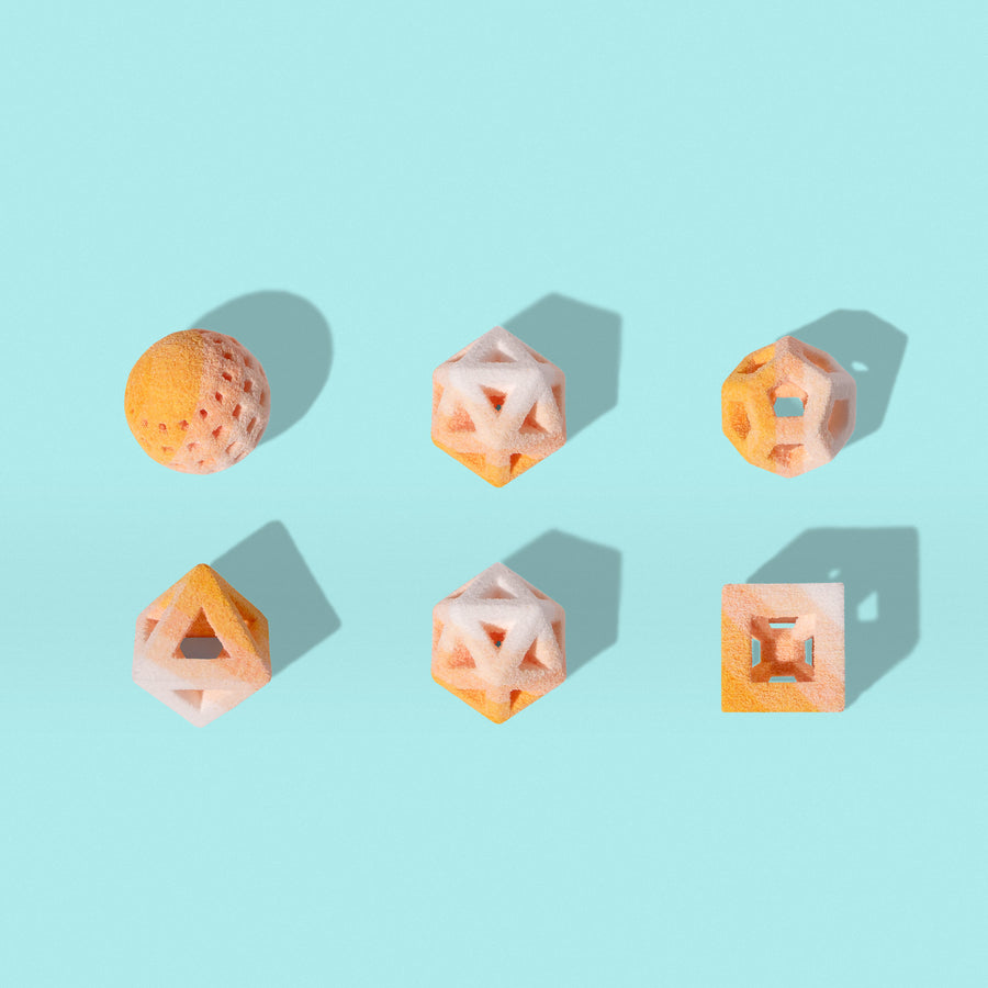 Sugar Cubes - Orange Ombré