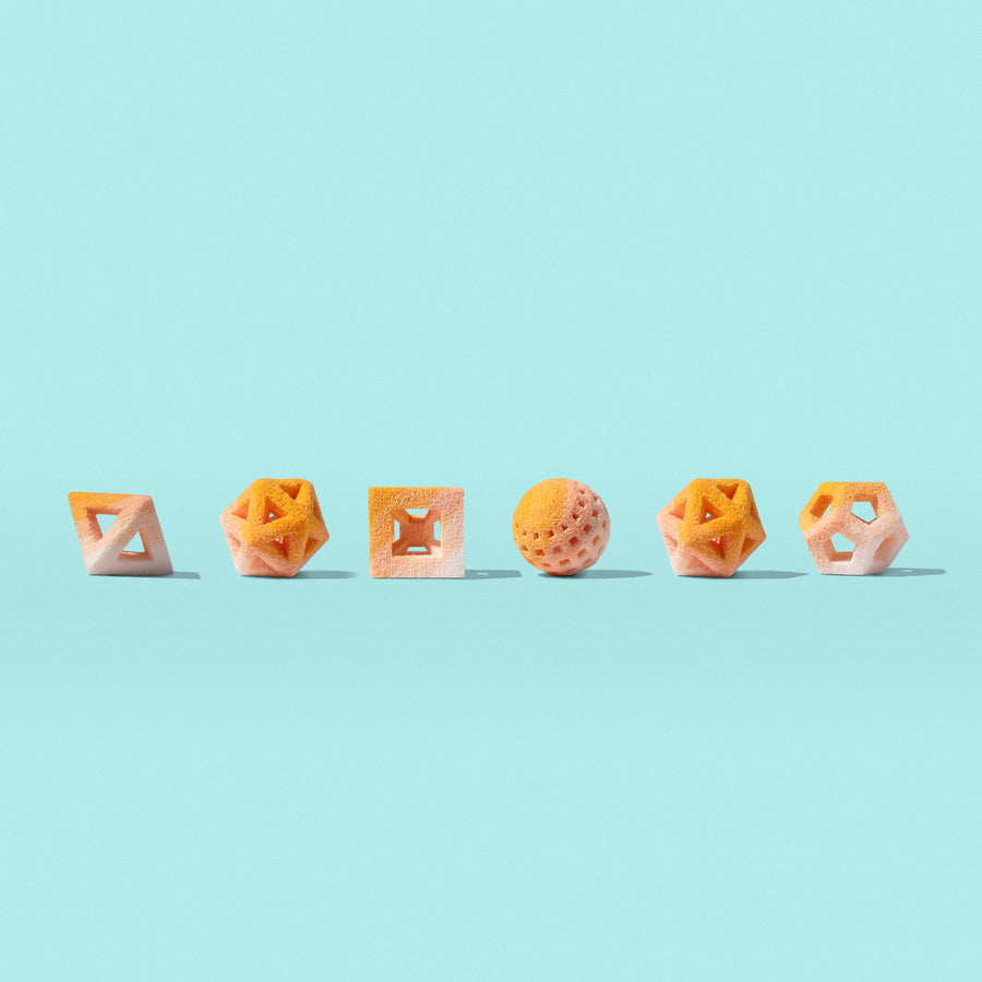 Sugar Cubes - Orange Ombré