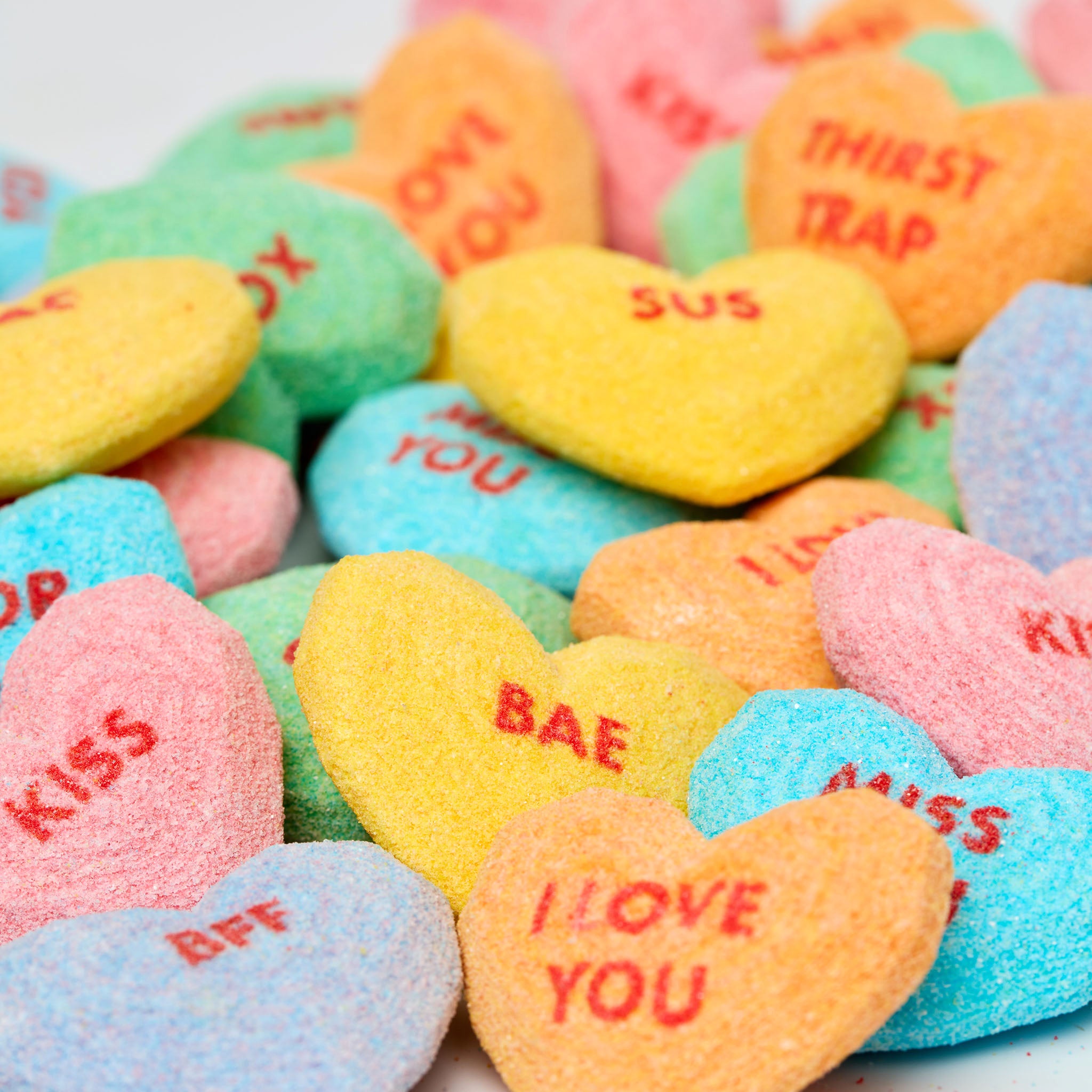 SMS Text Candy Hearts